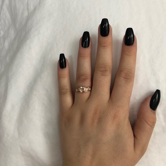 10k Rose Gold Morganite and Diamond Ring - Picture 2 of 4